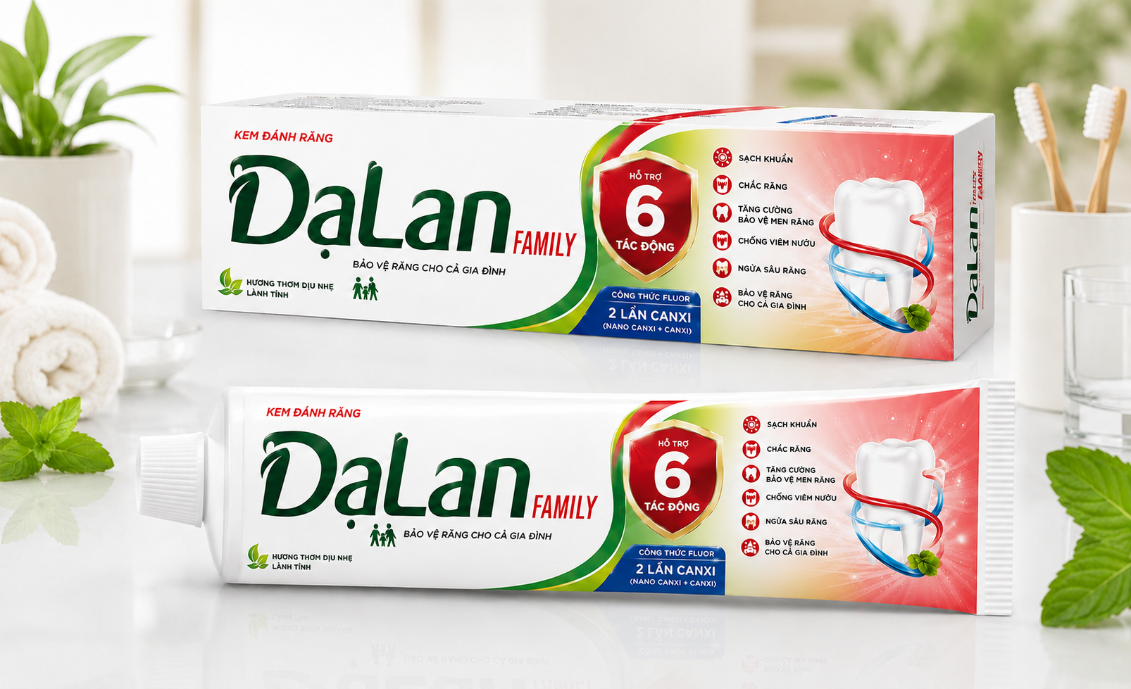 Kem Đánh Răng Dạ Lan Family (Tặng kèm bàn chải)
