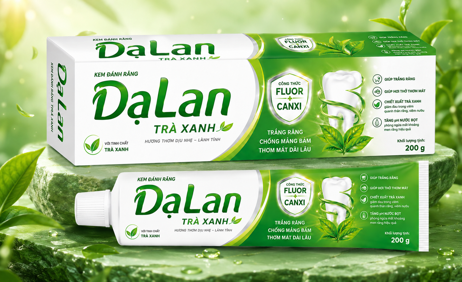 Kem Đánh Răng Dạ Lan Trà Xanh